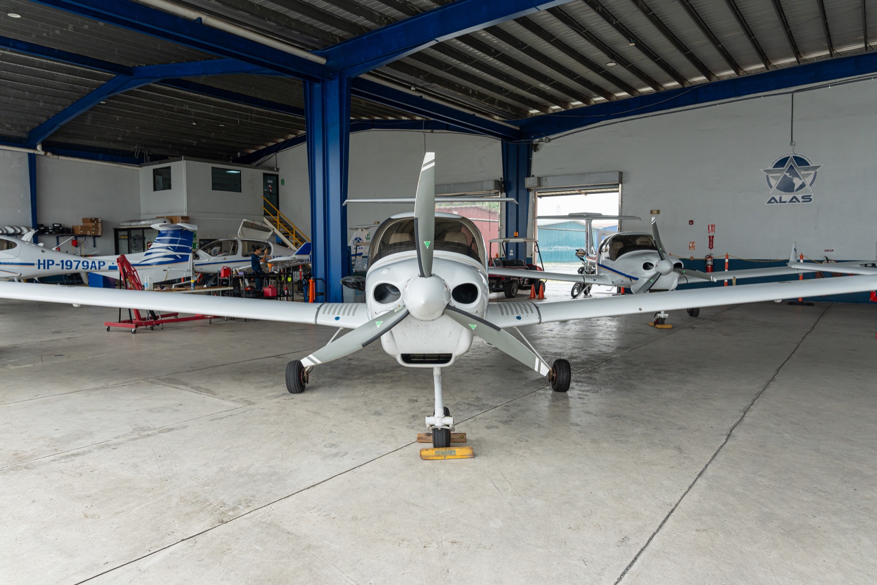 Flota oficial de aeronaves Diamond de ALAS en Panamá